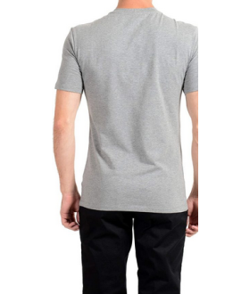 Versace I T-Shirt Medusa gris Homme