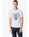 Kenzo I T-Shirt Tiger Blanc