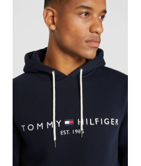 Tommy Hilfiger I Hoodie Logo Bleu Marine Homme