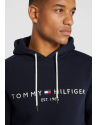 Tommy Hilfiger I Hoodie Logo Bleu Marine Homme