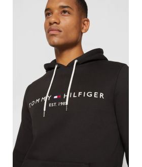 Tommy Hilfiger I Hoodie Logo Noir Homme