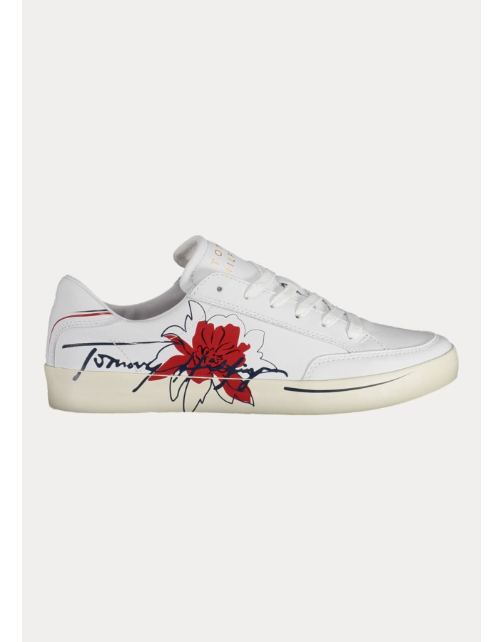 Tommy Hilfiger I Sneakers Flower Blanche Femme