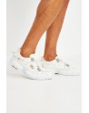 Noname I Sneakers basse Blanche / Beige