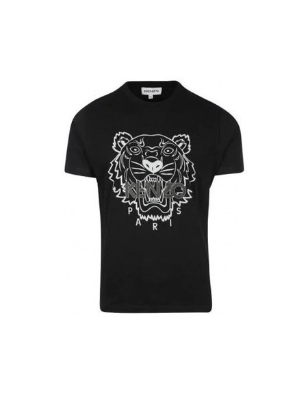 Kenzo I T-Shirt Tiger Manches courtes noir