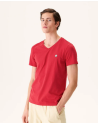 Jott Benito I T-Shirt Rouge Homme