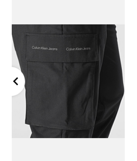 Calvin Klein I Pantalon technical logo noir