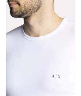 Armani exchange I Coffret 2 T-Shirt Blanc Homme