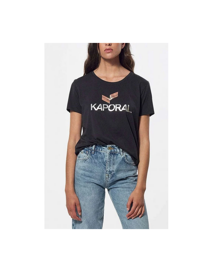 Kaporal I T-Shirt manches courtes Noir Femme
