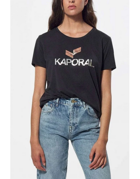 Kaporal I T-Shirt manches courtes Noir Femme