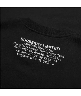 Burberry I T-Shirt Shark Noir Homme