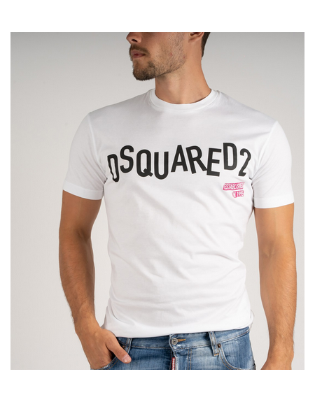 Dsquared2 I T-Shirt blanc Homme
